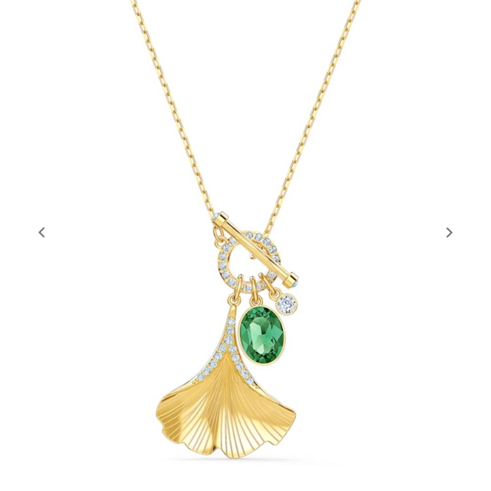 Swarovski stunning ginko necklace